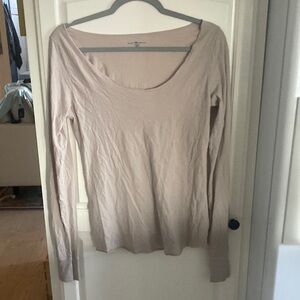 Brandy Melville Long Sleeved Shirt pink